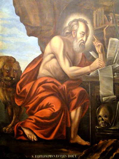 Saint Jerome by Jesuino do Monte Carmelo